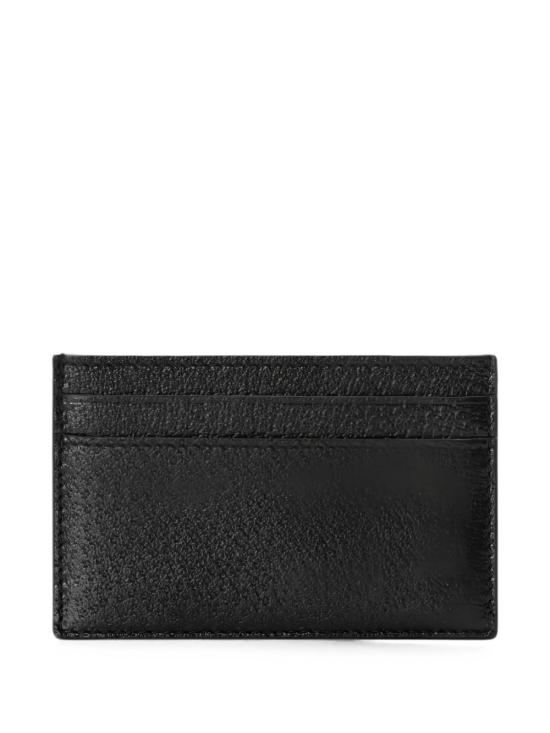 26FW 구찌 GG 마몽 레더 카드 케이스 657588 DJ20T1000 Black - GUCCI
