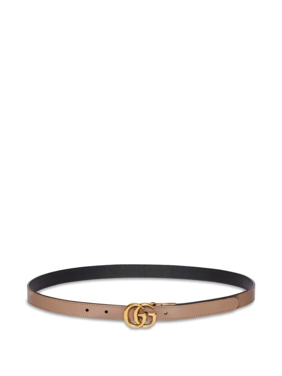 26FW 구찌 GG 마몽 리버시블 씬 벨트 659418 0YATC5793 - GUCCI
