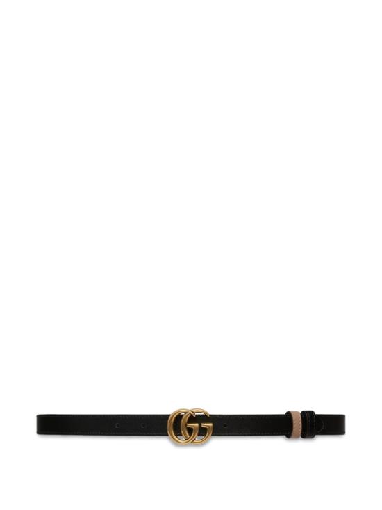 26FW 구찌 GG 마몽 리버시블 씬 벨트 659418 0YATC5793 - GUCCI
