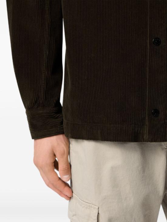 26FW 스톤 아일랜드 긴팔 셔츠 L2S151200016 S0212V0078 Coal grey - STONE ISLAND
