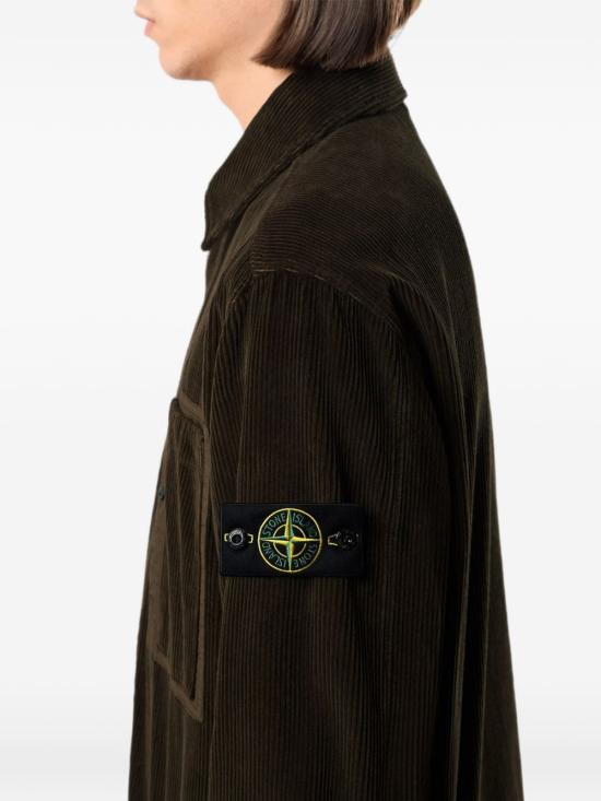 26FW 스톤 아일랜드 긴팔 셔츠 L2S151200016 S0212V0078 Coal grey - STONE ISLAND