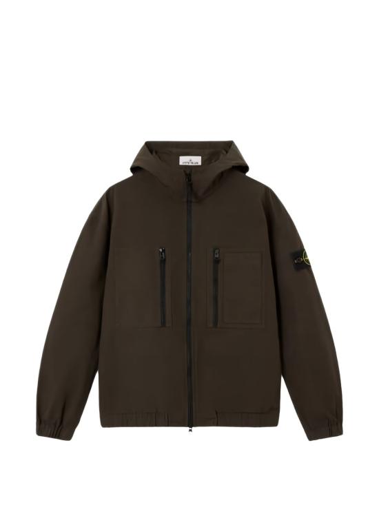 26FW 스톤 아일랜드 후드 티셔츠 L2S151200011 S0211V0078 Coal grey - STONE ISLAND