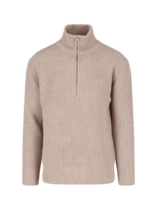 26FW 클로즈드 집업 니트 C86205 98U 22 920 Beige
