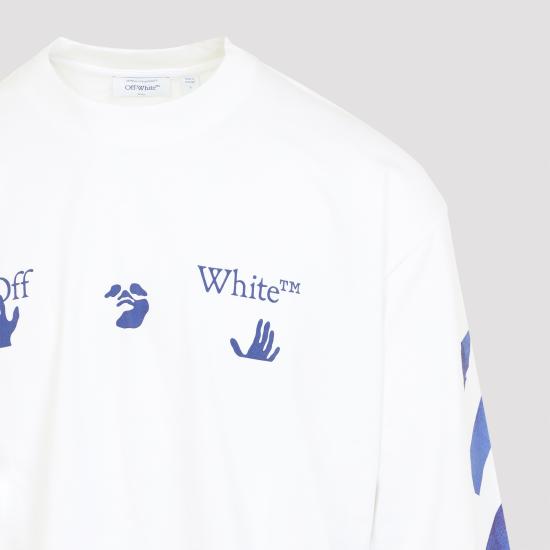 26FW 오프화이트 긴팔 티셔츠 44MAB09CF26J007100 WHITE - OFF WHITE