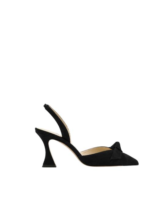  알렉산더버만 힐/펌프스 Alexandre Birman 클라리타 슬링백 캡토 85 힐 블랙 스웨이드