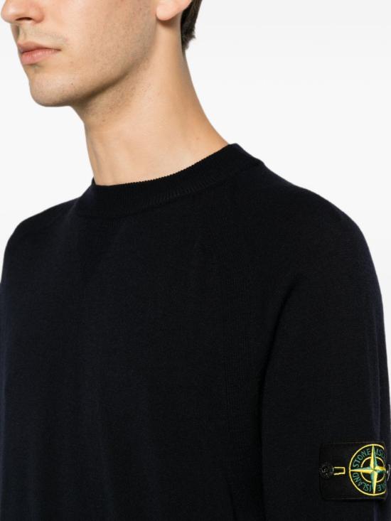 26FW 스톤 아일랜드 스웨터 L2S155100007 S00A1V0020 Navy blue - STONE ISLAND
