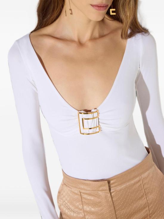 26FW 엘리자베타프랜치 스웨터 MD00567E2 360 Avorio - ELISABETTA FRANCHI