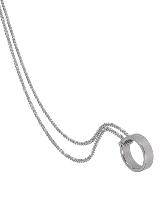 26FW MM6 메종마르지엘라 목걸이/팬던트 SM6UU0048 P7296 951 Silver - MM6 MAISON MARGIELA