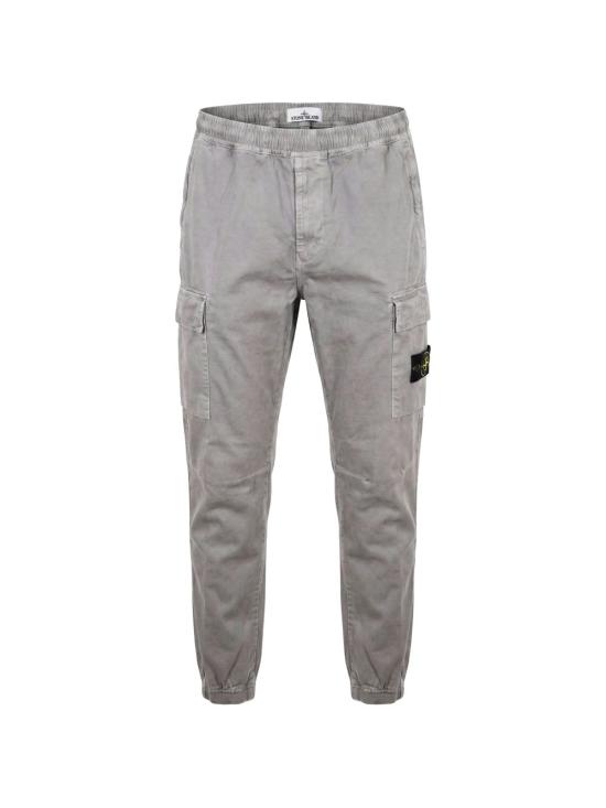26FW 스톤 아일랜드 와펜 패치 테이퍼드 팬츠 L2S153100033 S00L1V0160 GREY