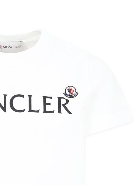 26FW [키즈] 몽클레어 티셔츠 L29548C00014 89AFV034 BIANCA - MONCLER