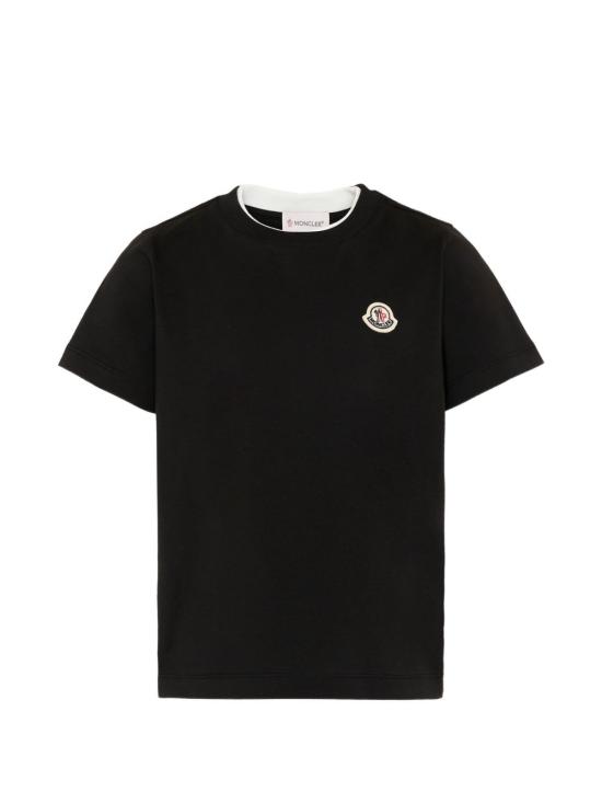 26FW [키즈] 몽클레어 티셔츠 L29548C00008 89AFV999 NERO - MONCLER