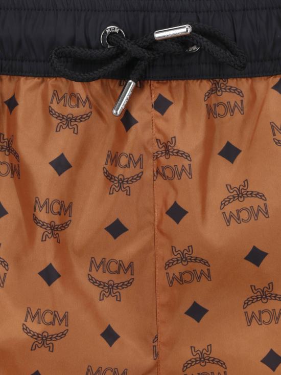 26FW 엠시엠 숏팬츠 MHWCAMM01 CO Brown - MCM