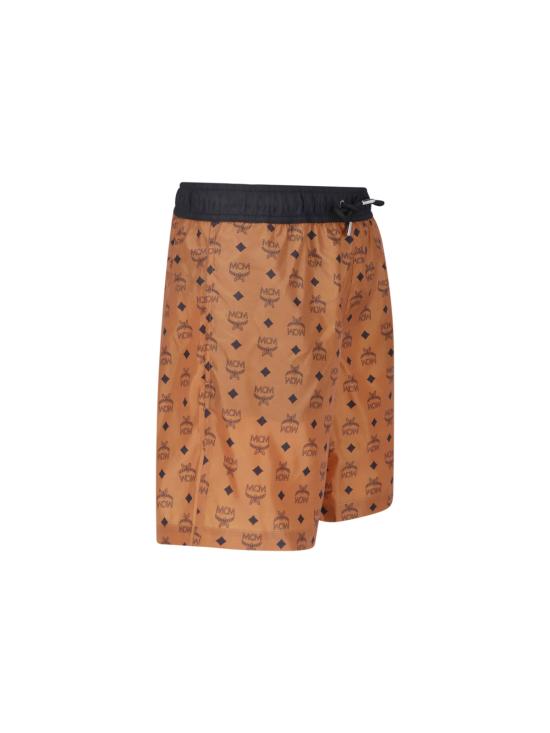 26FW 엠시엠 숏팬츠 MHWCAMM01 CO Brown - MCM