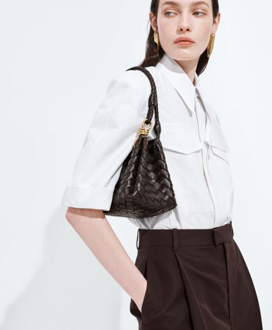 26FW 보테가베네타 스몰 파라슈트 숄더백 796569 VCPPT2190 Fondant - BOTTEGA VENETA