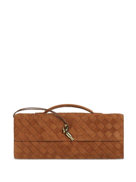 26FW 보테가베네타 안디아모 클러치 741511 V60F12599 Amber - BOTTEGA VENETA