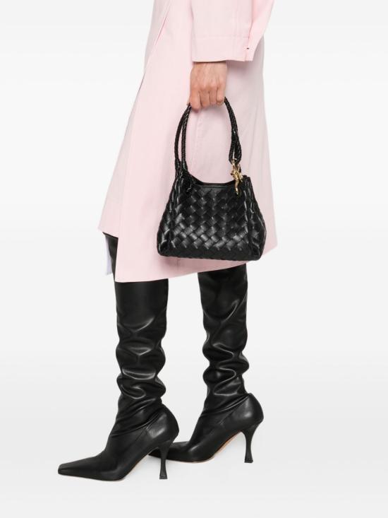 26FW 보테가베네타 스몰 파라슈트 숄더백 796569 VCPPT1019 Black - BOTTEGA VENETA