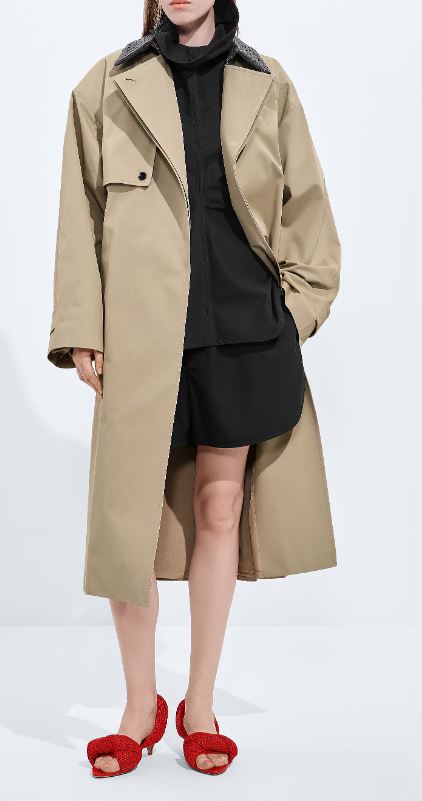 26FW 보테가베네타 코트 874798 V6KO02549 Sahara - BOTTEGA VENETA