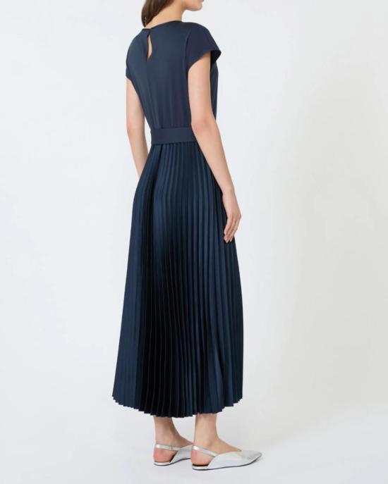  막스마라 롱 원피스 Max Mara Gela 저지 드레스 네이비 - MAX MARA