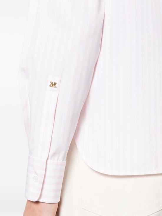 26SS 막스마라 아켄니 코튼 스트라이프 셔츠 2611111111600 MXMMAROSO023 BIANCO OTTICO - MAX MARA