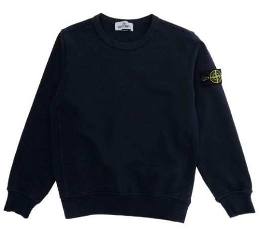 26SS [키즈] 스톤 아일랜드 니트/스웻셔츠 L1S166100005 S0040V0020 Navy blue
