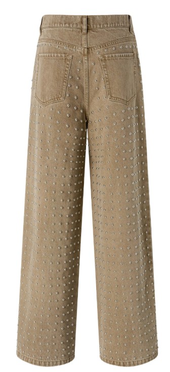 26SS 핑코 스트레이트 팬츠 104601 A37GC88 Beige - PINKO
