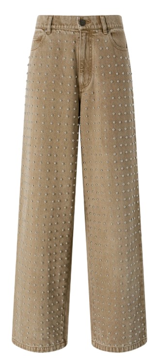 26SS 핑코 스트레이트 팬츠 104601 A37GC88 Beige