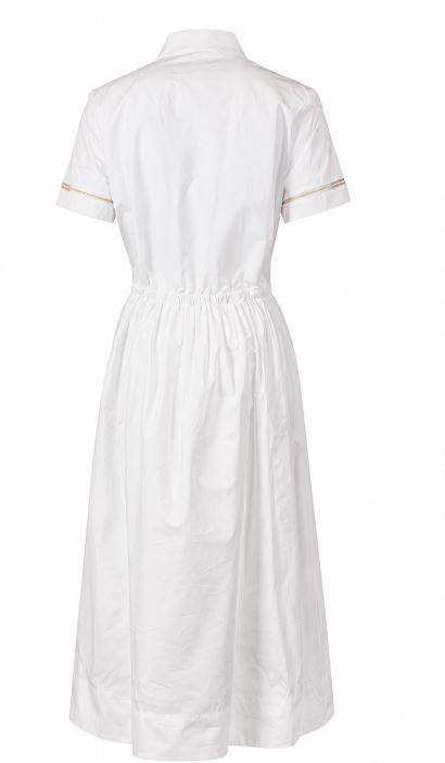 26SS 파비아나 필리피 미디 원피스 ABD276 F642L58221 Bianco ottico - FABIANA FILIPPI