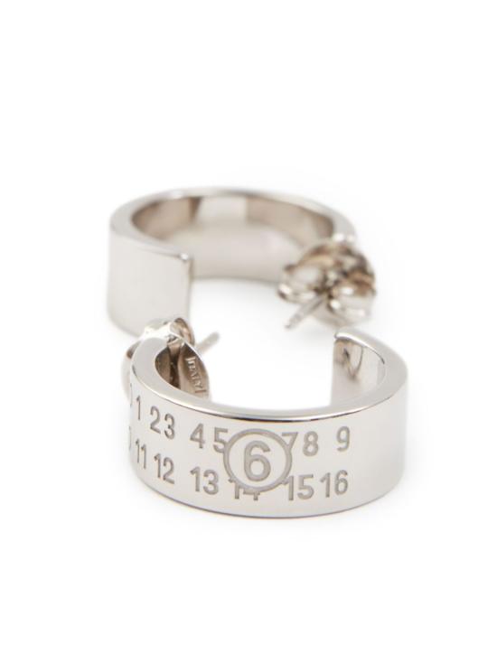  MM6 메종마르지엘라 미니멀 로고 이어링 SM7VG0056 SV0310951 - MM6 MAISON MARGIELA