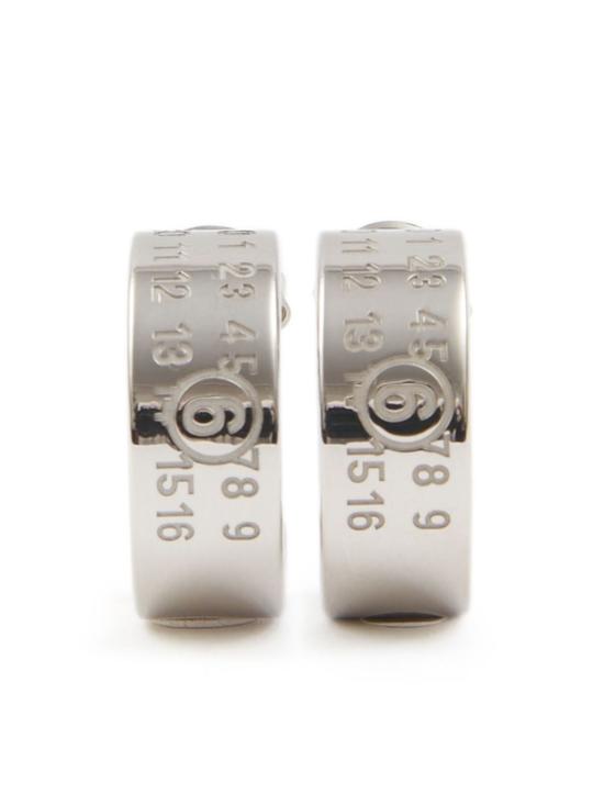  MM6 메종마르지엘라 미니멀 로고 이어링 SM7VG0056 SV0310951 - MM6 MAISON MARGIELA