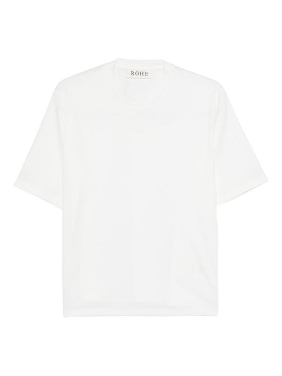 26SS 로에 반팔 티셔츠 418 20 042112 Offwhite - ROHE