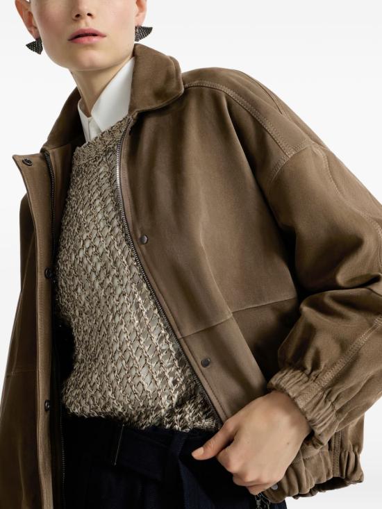26FW 브루넬로 쿠치넬리 자켓 MPCAI7594 C9801 Origano - BRUNELLO CUCINELLI
