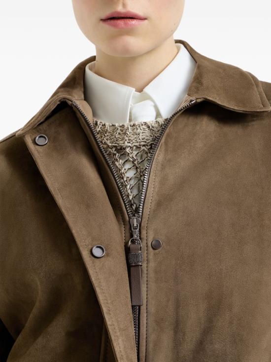 26FW 브루넬로 쿠치넬리 자켓 MPCAI7594 C9801 Origano - BRUNELLO CUCINELLI