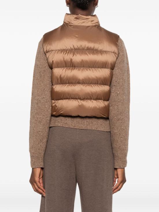 26FW 막스마라 더 큐브 패딩 조끼 2629296044600 MTCFAVILLA027 Honey - MAXMARA THE CUBE