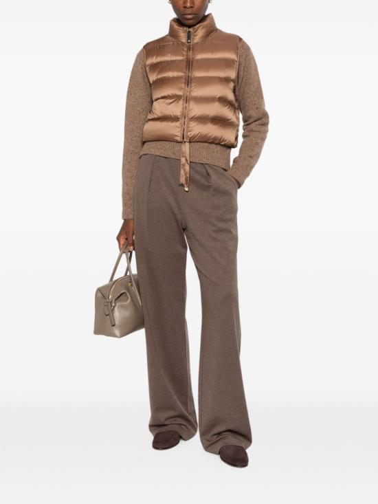 26FW 막스마라 더 큐브 패딩 조끼 2629296044600 MTCFAVILLA027 Honey - MAXMARA THE CUBE