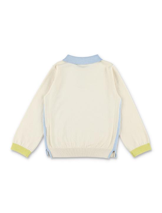 26FW [키즈] 봉쁘앙 폴로 셔츠 P06BJUK00001 103 Beige - BONPOINT