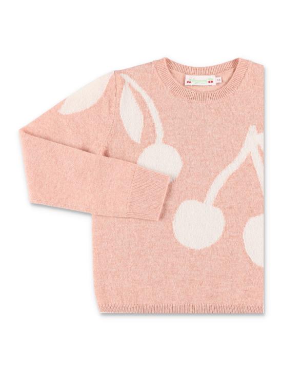 26FW [키즈] 봉쁘앙 니트/스웻셔츠 W06GJUK00002 025D TEA PINK - BONPOINT