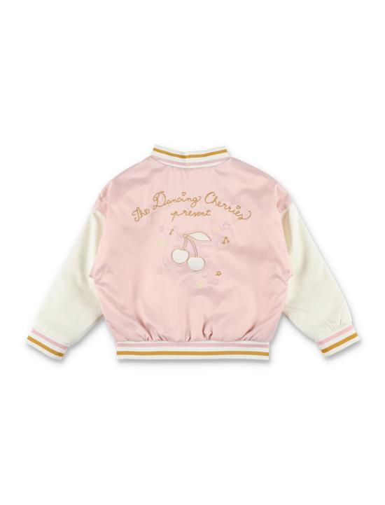 26FW [키즈] 봉쁘앙 캐주얼 자켓 P06GJAW00001 120 LIGHT HEATHER PINK - BONPOINT