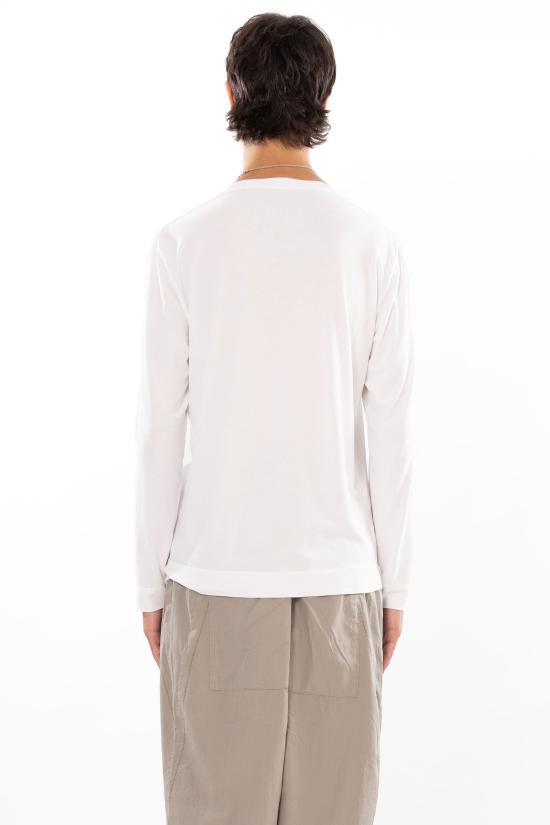 26SS 트렌짓 긴팔 티셔츠 CFUTRC4391 U00 White - TRANSIT