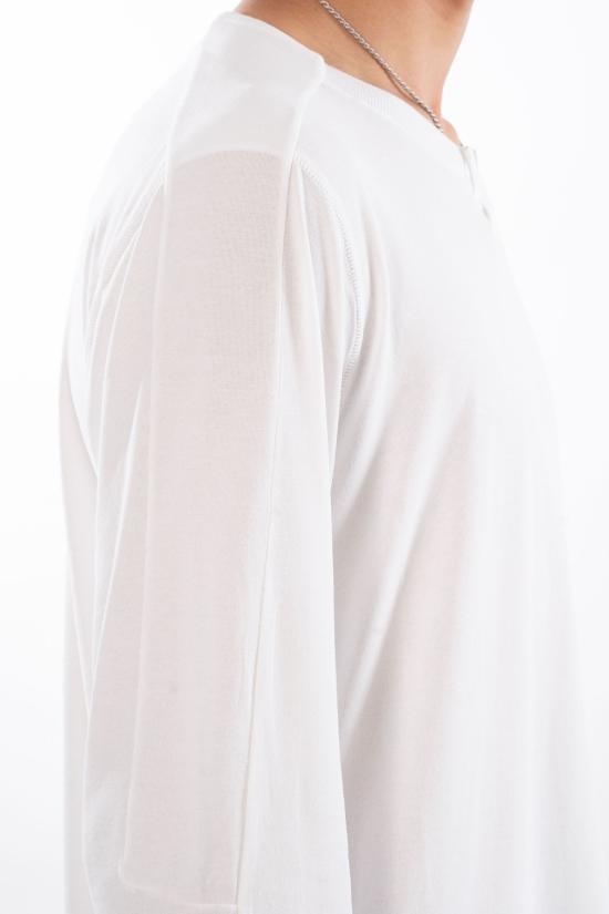 26SS 트렌짓 긴팔 티셔츠 CFUTRC4391 U00 White - TRANSIT