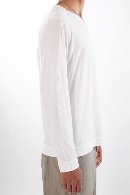 26SS 트렌짓 긴팔 티셔츠 CFUTRC4391 U00 White - TRANSIT