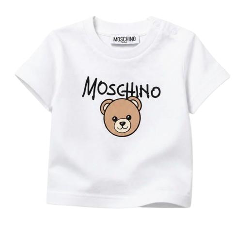 26FW 모스키노 반팔 티셔츠 M6M047 LAA34 10101 White
