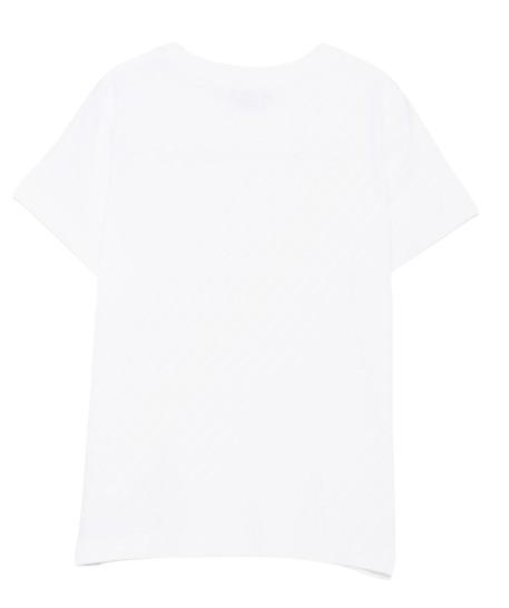 26FW 모스키노 반팔 티셔츠 HUM05V LAA34 10101 White - MOSCHINO