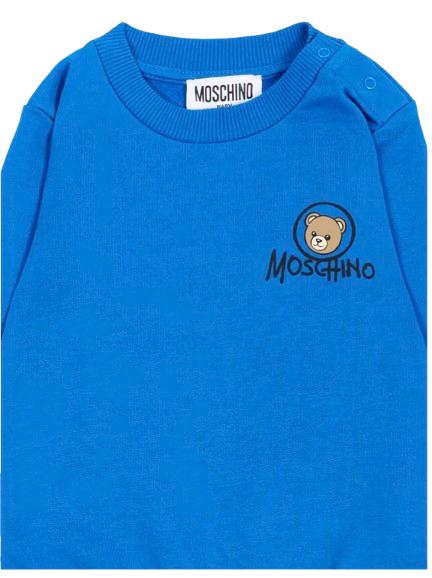 26FW 모스키노 트레이닝 웨어 MQK05E LCA83 40157 Bluette - MOSCHINO