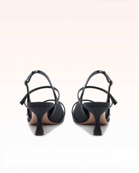  알렉산더버만 힐/펌프스 Alexandre Birman Tita Moire 60 힐 다크 블루 - ALEXANDRE BIRMAN