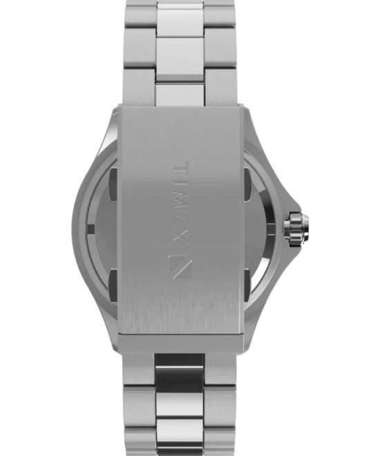  타이맥스 손목시계 딥워터 메리디안 200 44mm 스테인리스 스틸 브레이슬릿 시계 - TIMEX