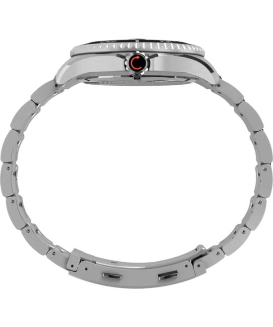  타이맥스 손목시계 딥워터 메리디안 200 44mm 스테인리스 스틸 브레이슬릿 시계 - TIMEX