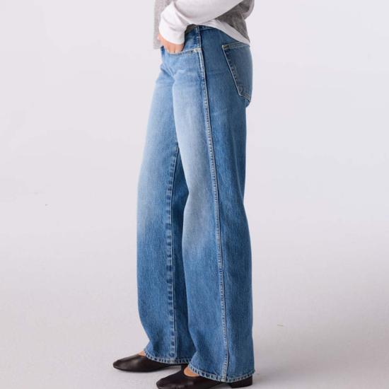  아모 데님 데님 팬츠 오데트 진 스머지 - AMO DENIM