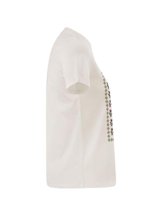 26FW 위켄드막스마라 반팔 티셔츠 2625976041 WKDEDISON005 Bianco - WEEKEND MAX MARA
