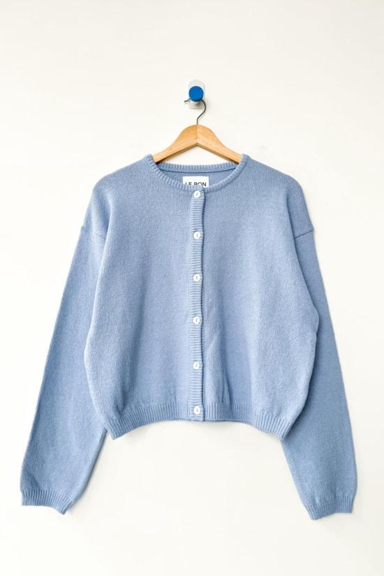  르 본 숍 가디건 르봉숍 코튼 레일라  콘플라워 - Le Bon Shoppe