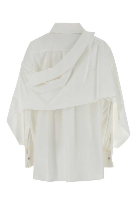 26FW 디 아티코 블라우스 261WCH00052CCC052AA 001 White - THE ATTICO